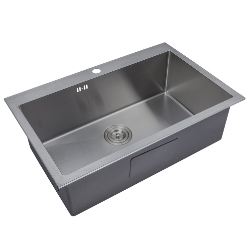 18/10 Hindi kinakalawang na asero Topmount Single Bowl Sinks