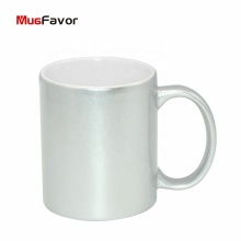 Custom 11oz Photo Sublimation Magic Coffee Mug - MZG11-S Silver Mug (Wholesale Factory)