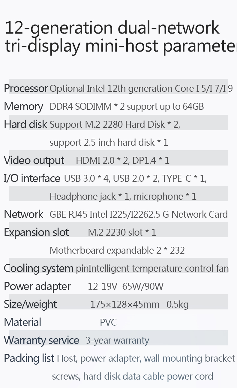 Dual Lan Mini Pc