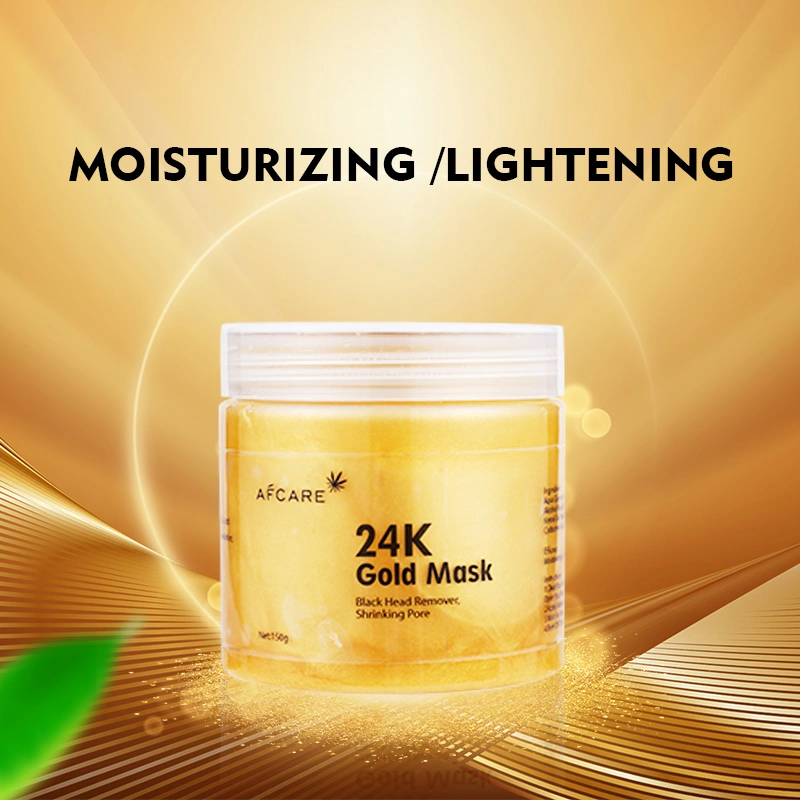 OEM ODM 24K Gold Mask Repair The Skin and Making The Skin Shiny, Soft and Smooth Face Mask