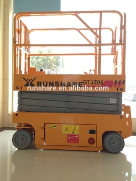 Electric 5m Mini Mobile Scissor lift For Rental Company