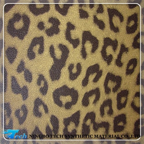 pu pigskin shoe lining leather, animal print lining leather(cuero sinteticos)