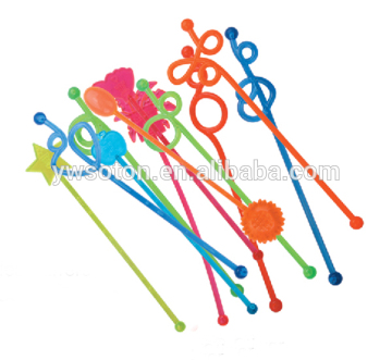 Eco-friendly disposable colorful plastic coffee stirrers cocktail stirrer/drink stirrers