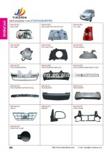 Changzhou factory atos auto parts atos 2004 head lamp atos body kit grille,bumper,door mirror,hood,water tank