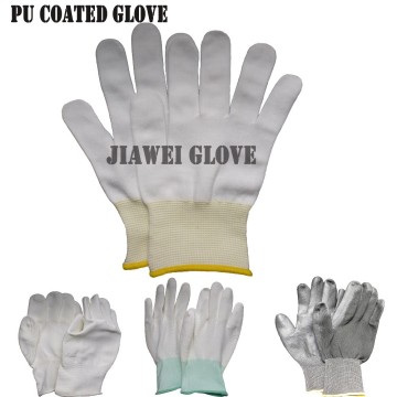 13G 100% Polyester Glove White Polyester Glove/Guantes 037