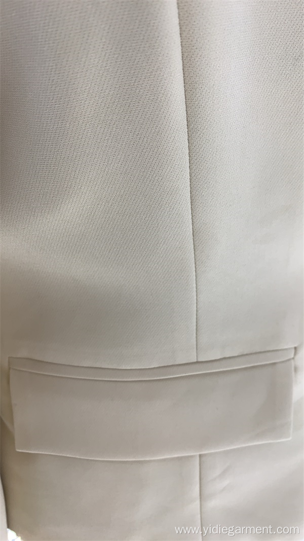 Women's Off White Business Casual Blazer