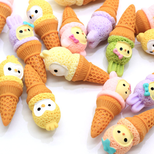 100 Stück Cartoon Sommer Sweet Food Perlen Harz Flatback Applique Verschönerung DIY Haarschleife Center Stirnband Versorgung