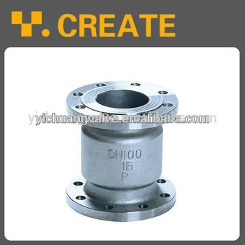 Vertical Lift Swing check valve flange type