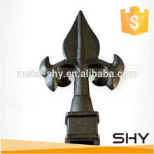 decorative wrought iron /cast iron spear heads for fence or gate
