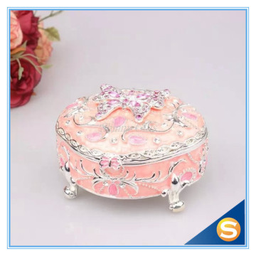 Butterfly Pewter Trinket Box Enamel Trinket Box Wedding Gifts