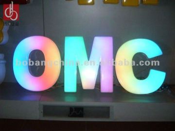 LED neon light letter/acrylic LED letter/channel letter