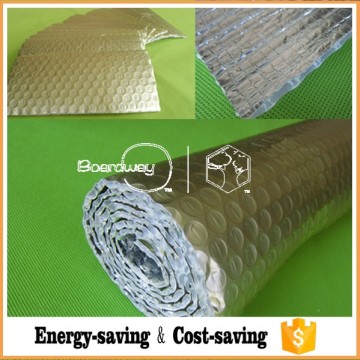 Aluminum foil heat and thermal insulation for pipe wrap,reflective bubble pipe insulation