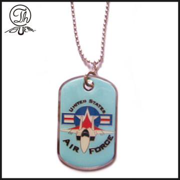 Personalized military id dog tags