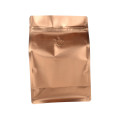 Zlatá hliníková plastová taška na kávu Kraft