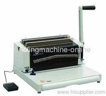 Legal Size Electric Double Wire Binding Machine?