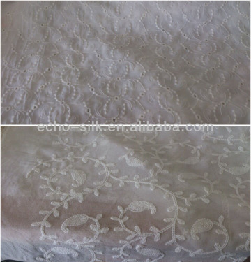 silk embroidery fabric