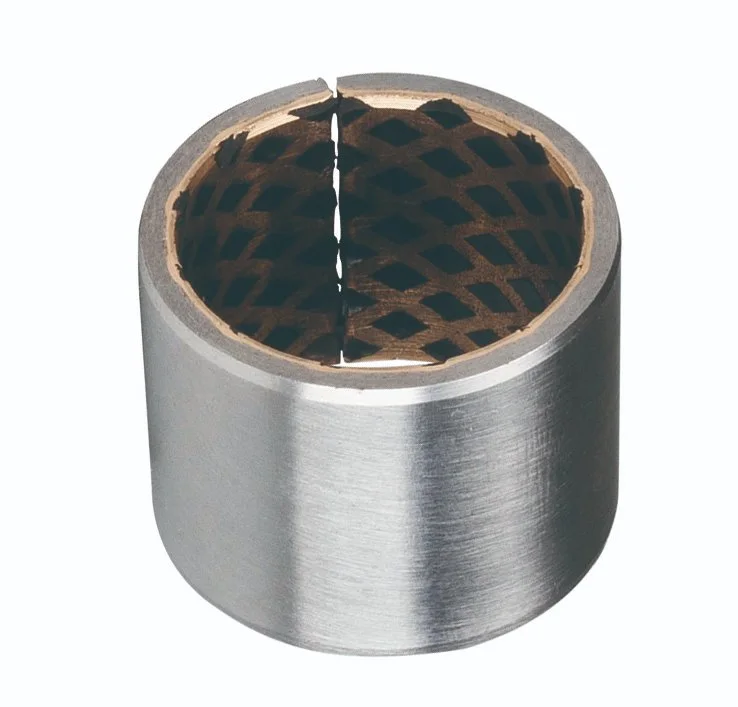 Oilless Bimetal Sliding Self Lubricating Bearing Bushing