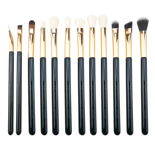 Pinceau de maquillage 12pc pour les yeux