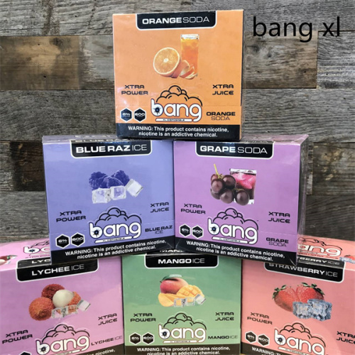 Disposable Vaporizer 600puffs Fruit Flavors Bang XL Vape