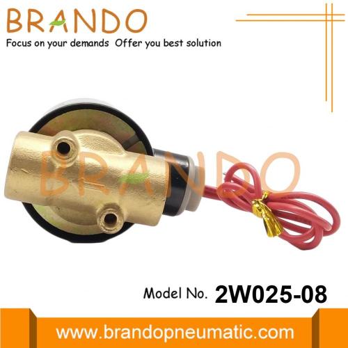 1/4 &quot;2W025-08 Brass Solenoid Valve Water 24V 220V