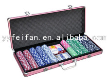 New coming aluminum case poker, custom aluminum poker case, casino red aluminum poker case
