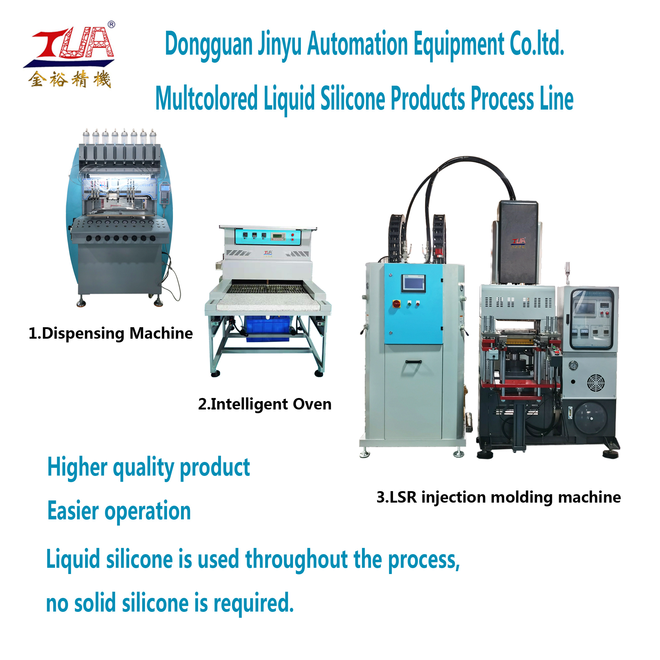 LSR silicone injection molding machine