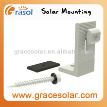 Aluminum Tin Roof Hook L Feet, Solar Panel Roofing Hook, 2014 New Solar Mounting Roof Hook