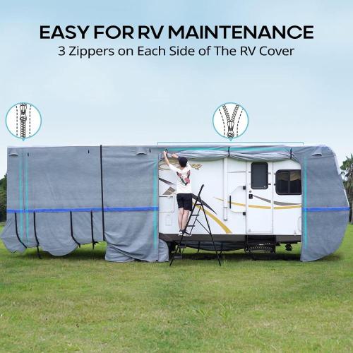 Upgraded Class C RV Cover Extra-Thick Camper Cover