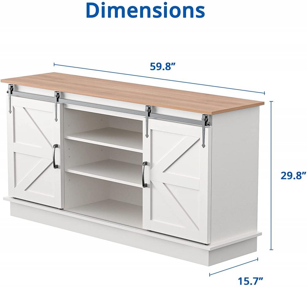 TV Stands with Storage Cabinet