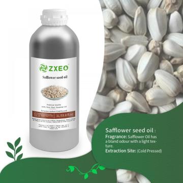 Aceite de semilla de cártamo alto en vitamina E y ácidos grasos omega-6 para la piel antienvejecimiento