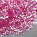 500g bunt glitzerndes Zuckerpapier Nagelflocken Pailletten Spielzeug für Kinder Schleim Schlammfüller Dekoration Material Zubehör