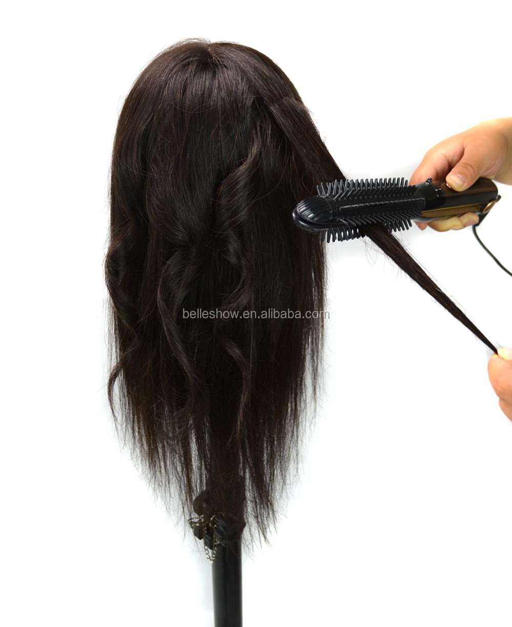 Hot sell wholesale 100% human hair natural  cuticle aligned human hair wig model cheap nature color  wig modle