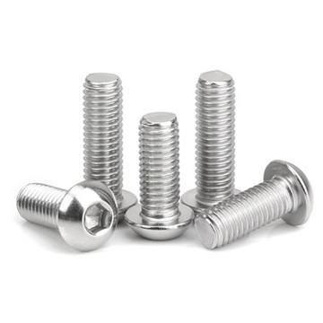 Stainless Steel Socket Hexagon Round Head Screw ISO7380