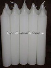 Africa white flute candles/light bright candles/daily lighting candle