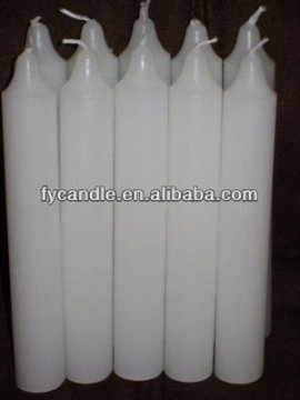 Africa white flute candles/light bright candles/daily lighting candle