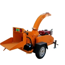 Commercial Tree Branch Shredder: Garden Crushing Machine