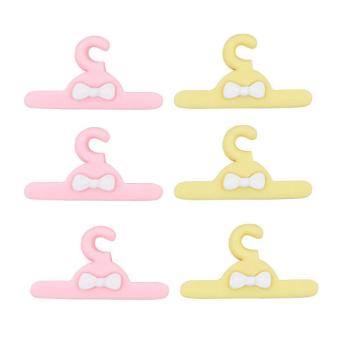 Colorful Resin Hangers Bowknot Cabochon Wholesale Flat Back DIY Decoration Ornament Craft Kids Dollhouse Play Toys