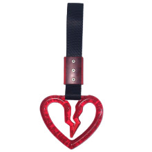 JDM Drift Car Parts Tsurikawa Charm Resin Handle Custom Broken Heart Keychain