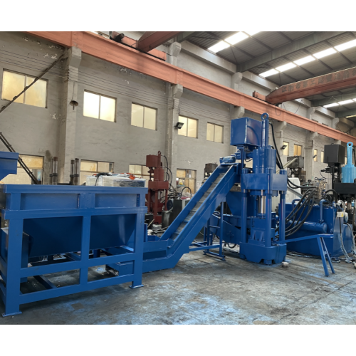 Aluminum Turnings Files Scrap Briquette Press Machine