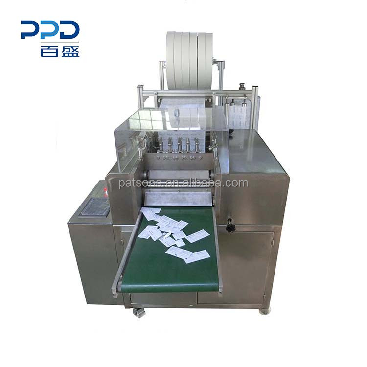 High Quality Europe Fully Automatic Electric 2.6kw Alcohol Swab Pad Making Machine