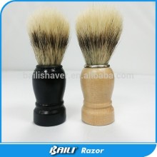 Pure Badger Hair Shaving Brush With Black Plactic Handle