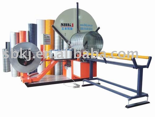 spiral tube former machine,tube making machine, duct machine china