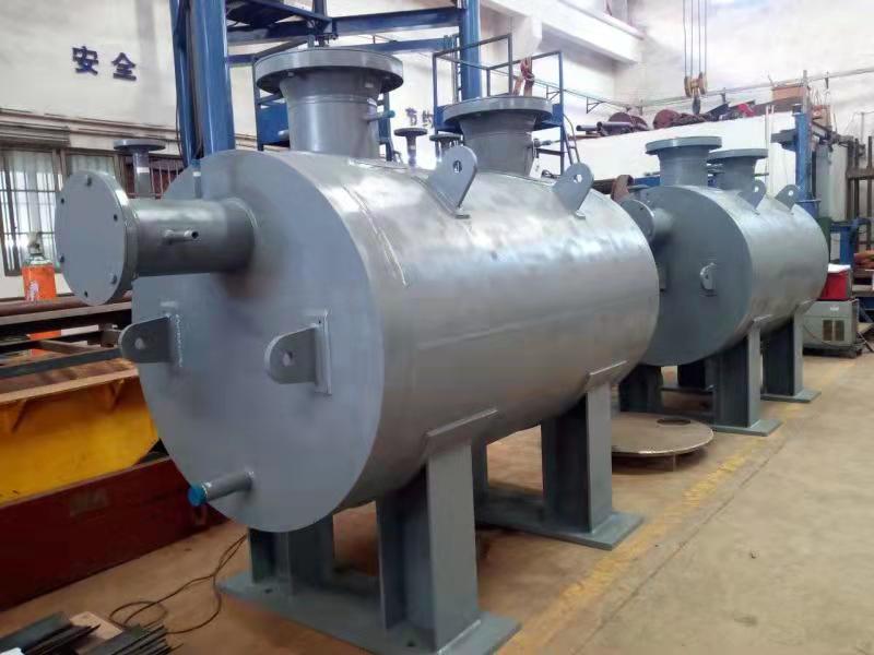 Shell and Plate Type Heat Exchanger for Heating