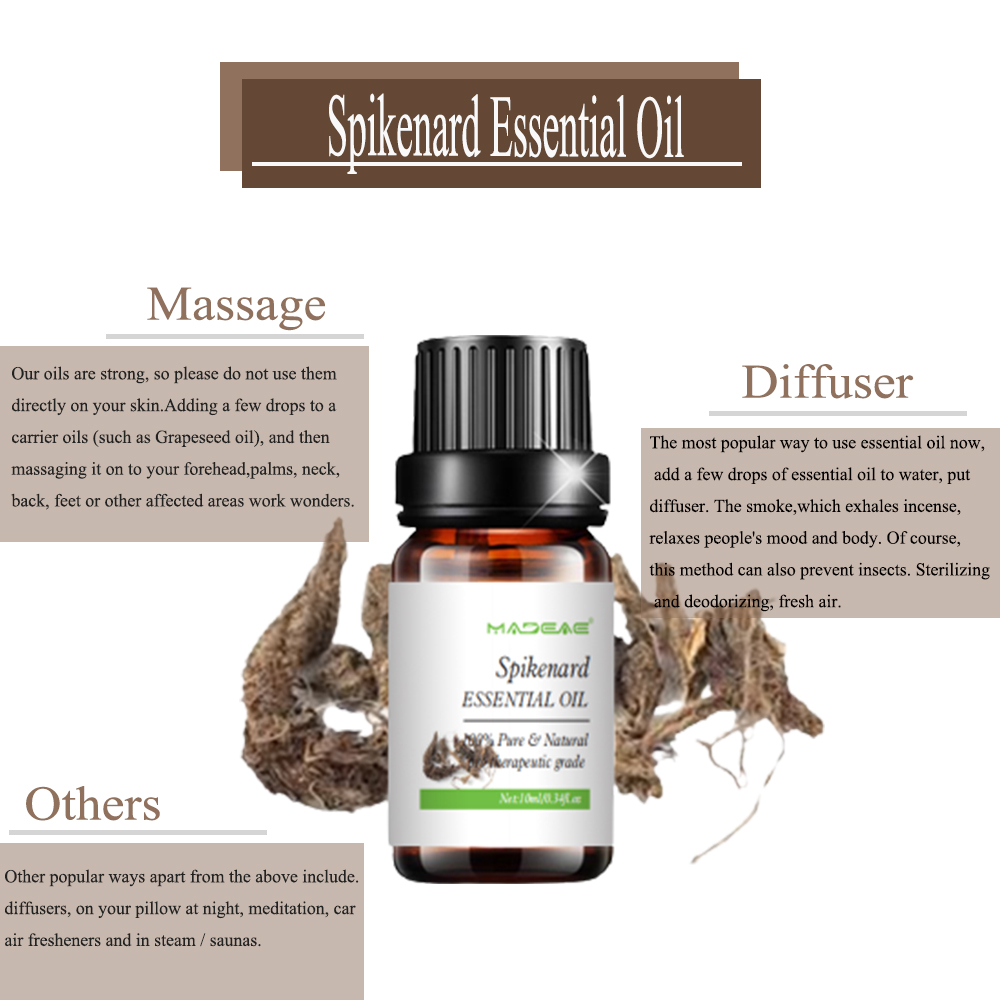 Spikenard Essential Oil Healthcare Cosmetic yang larut dalam air