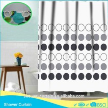 GREY POINTS SHOWER CURTAIN