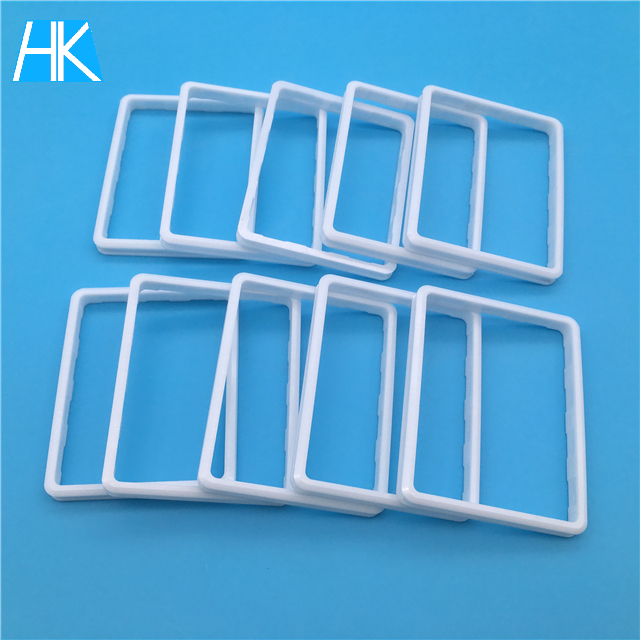 custom industrial 3Y zirconia ceramic frame shell pane