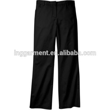 Junior School Flat Front Bootcut Pants