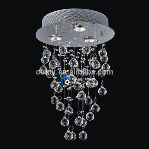 Round Flush Mounts crystal ceiling lights chandelier light pendant lamp