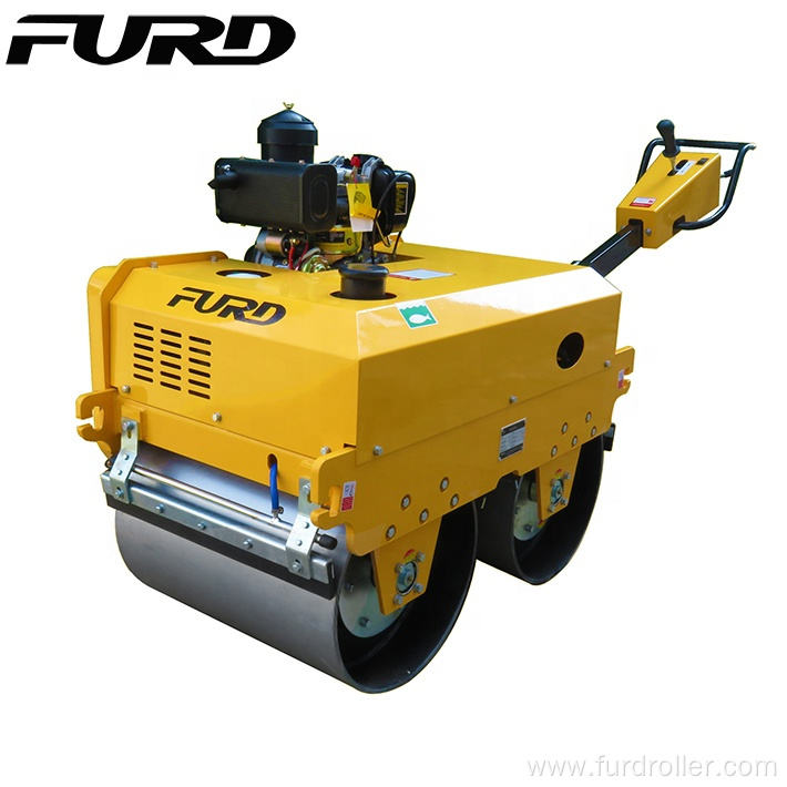 Walk behind vibration compactor mini road roller prices FYL-S700