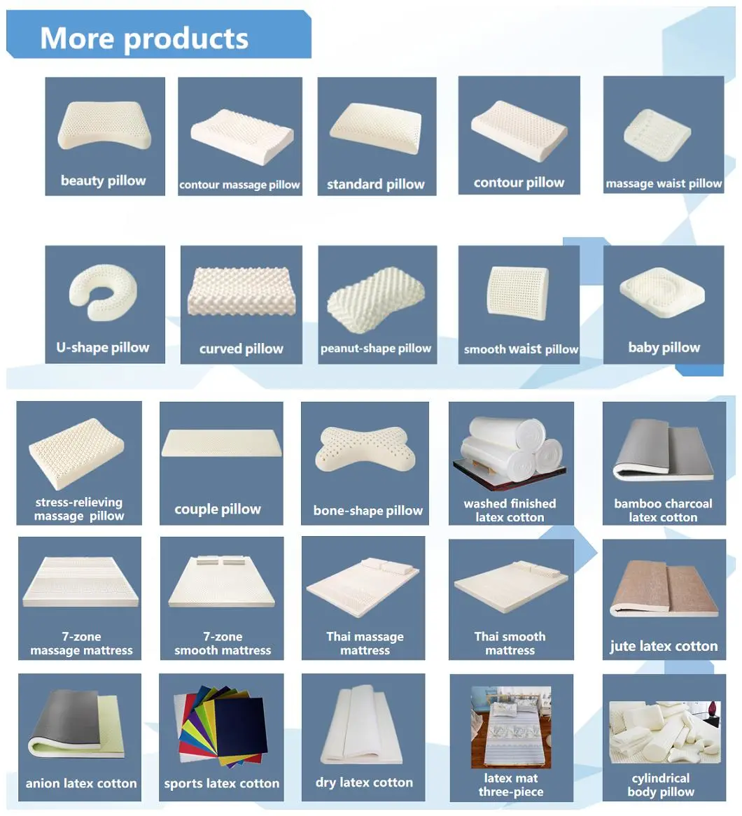 Latex Foam Sheet for Bedding Set Natural Latex Mattress From Manufacturers